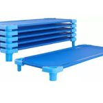 Cama Apilable Plastico Metal ( Norma Junji )