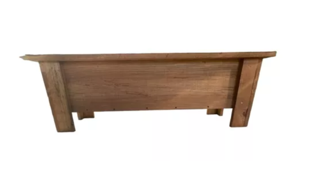 Jardinera De Madera Básica Con Protector - Imagen 2