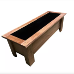 Jardinera De Madera Básica Con Protector